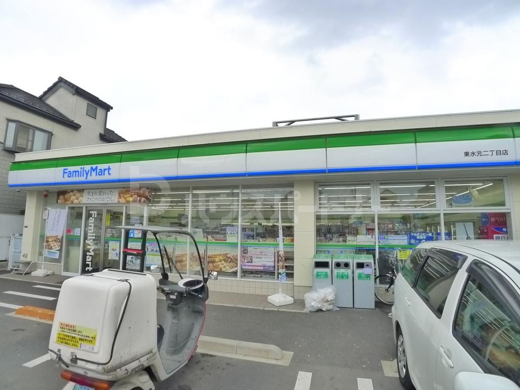 コンビニ　ファミリーマート東水元二丁目店（コンビニ）まで360m