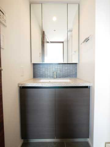 洗面設備　ザ・パークハビオ巣鴨の洗面所