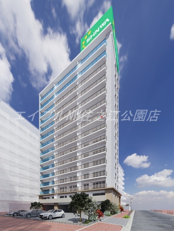 建物外観　完成予想パース