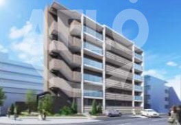 建物外観　サンクレスト　重厚感ある外観