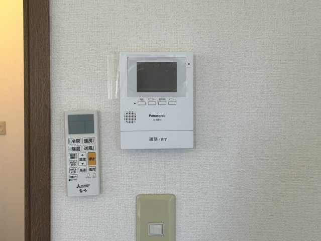 セキュリティ　※同物件別号室の写真になります