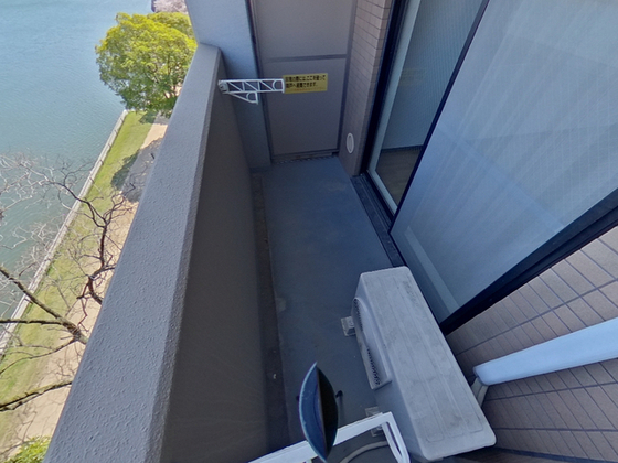 バルコニー　※他部屋の写真です。