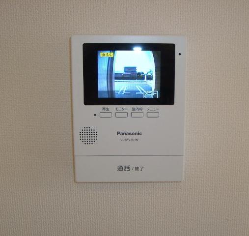 セキュリティ　カメラ付インターホン（イメージ）
