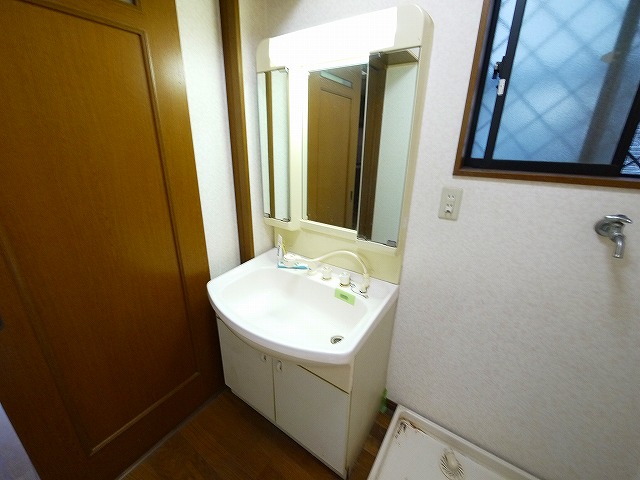 洗面設備　洗面所です