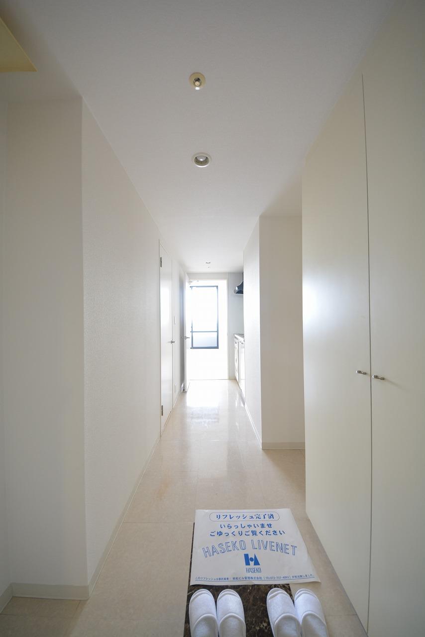 玄関　メゾン・ド・ヴィレ大阪城公園前　玄関スペース