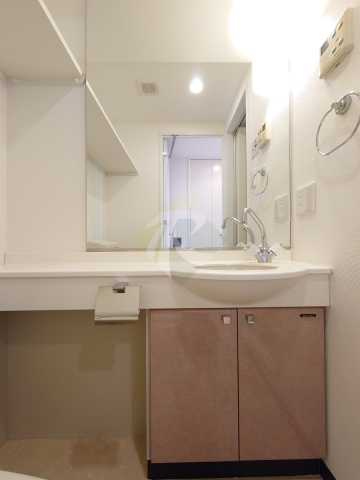 洗面設備　スカイコート新宿壱番館