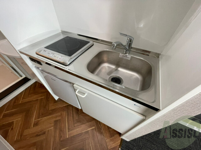 キッチン　キッチンにはＩＨクッキングヒーターもついてます！