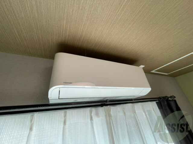 その他設備　ちゃんとエアコンもついているので、安心してくださいね。