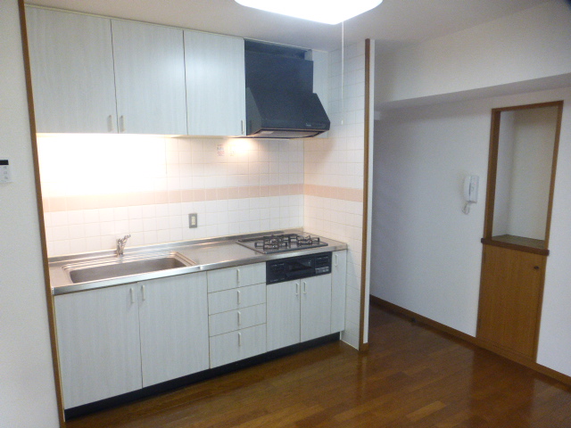 キッチン　システム3口コンロ付　キッチン