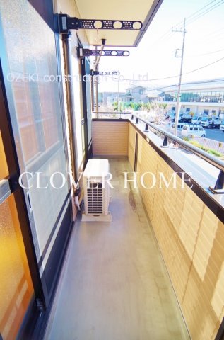 バルコニー　※上階の写真になります