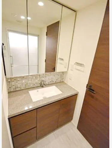 洗面設備　※別部屋の参考写真です。