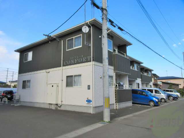 建物外観　青葉区下愛子「コンフォール」