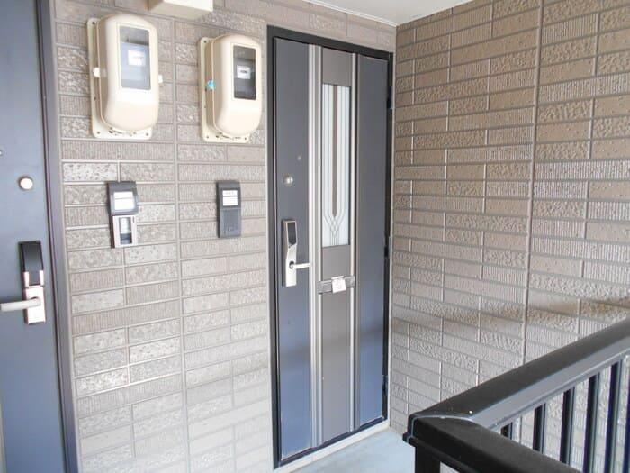 玄関　デジタルキー