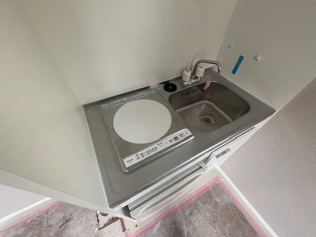 キッチン　建築施工時のお写真です。