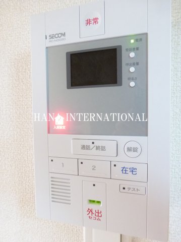 セキュリティ　TVモニターインターホン