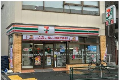 コンビニ　セブンイレブン　北新宿１丁目大久保通り店（コンビニ）まで175m