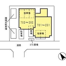 間取り図　パルミラ東町（ＤＷ）★那覇市東町エリア