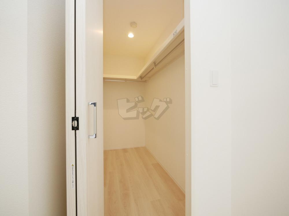 収納　衣類の収納に便利なクローゼット付きです♪