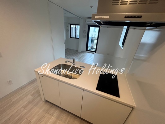 キッチン　便利な2口IHコンロシステムキッチン