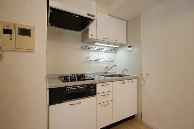 キッチン　グリル付き２口ガスキッチン