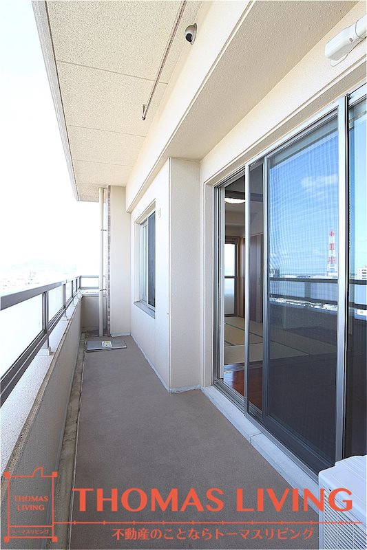 バルコニー　日当たり良好です。