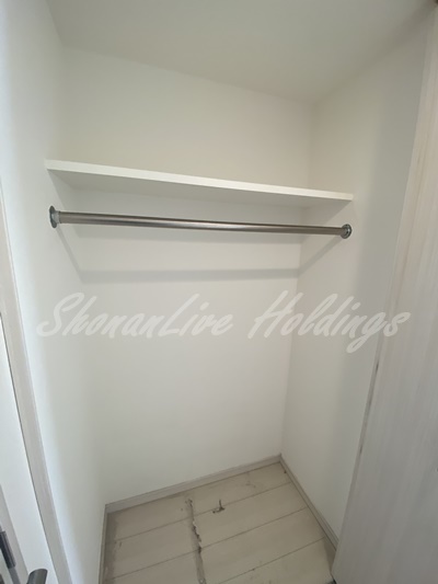 収納　ハンガーラック付きで楽々収納