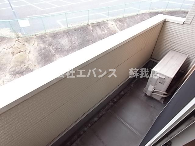 バルコニー　バルコニーがあります