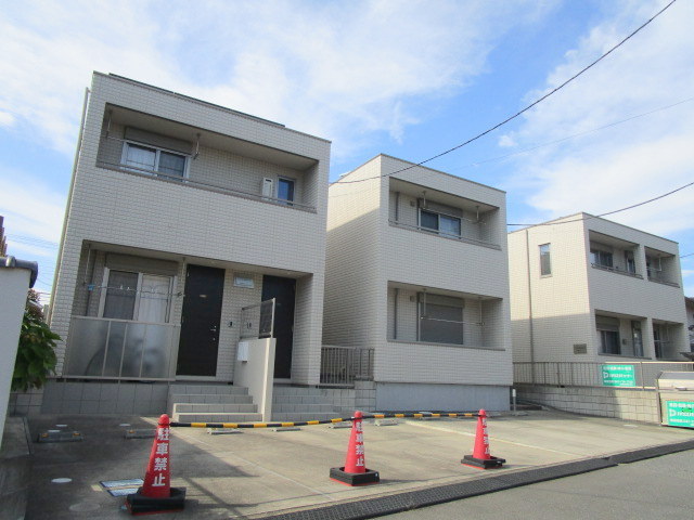 建物外観　★地震火事に強い旭化成ヘーベルメゾン★手前からＡ棟Ｂ棟Ｃ棟★