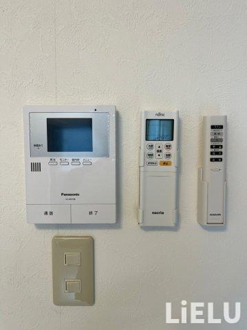 セキュリティ　同シリーズ物件のモデルルームになります※現況優先