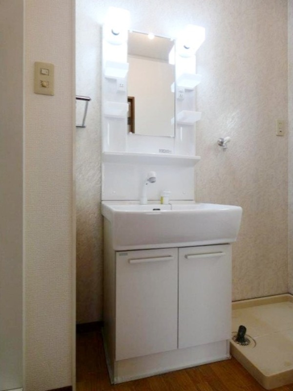 洗面設備　図面と現状に相違がある場合には現状を優先