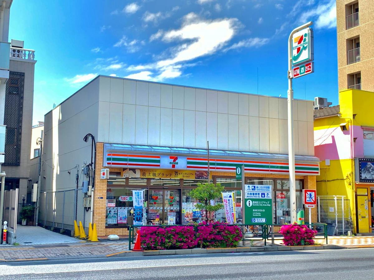 コンビニ　セブンイレブン墨田文花店（コンビニ）まで162m