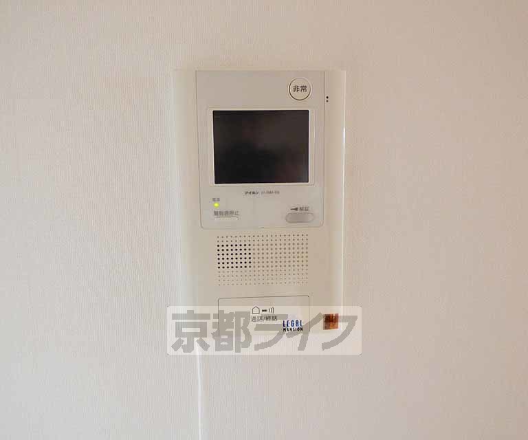 セキュリティ　顔が見えて安心です。