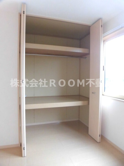 収納　十分な収納スペースがあります