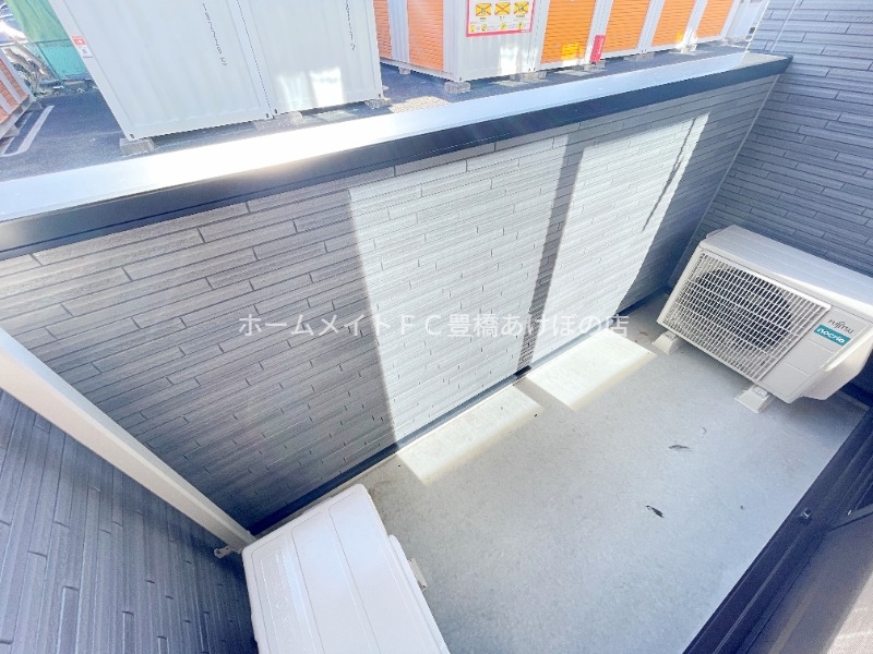 バルコニー　同型完成モデル