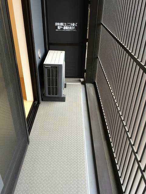 バルコニー　※別部屋のお写真になります