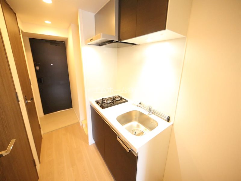 キッチン　システムキッチン（ガス2口コンロ付）