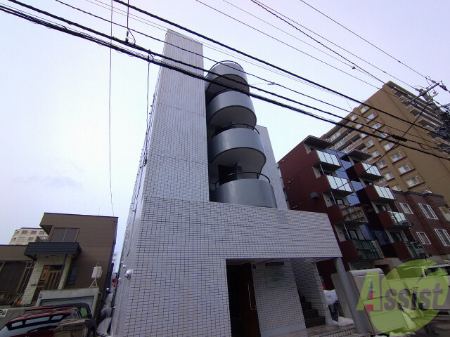 建物外観　札幌市北区北２３条西「ルナハイツ札幌」