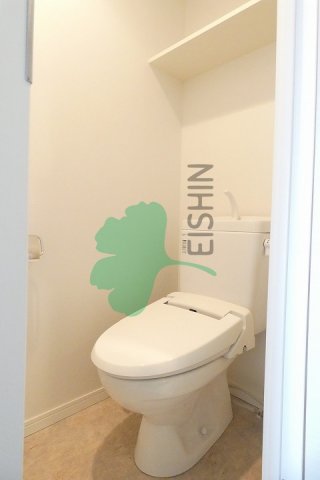 トイレ　清潔感のあるトイレです。