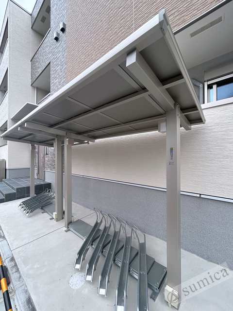 その他共有部分　屋根付き駐輪場が嬉しいです♪♪