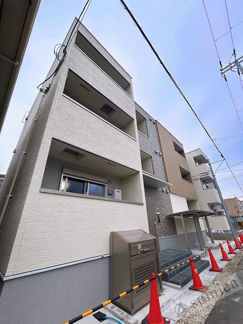 建物外観　インターネット無料で使い放題♪