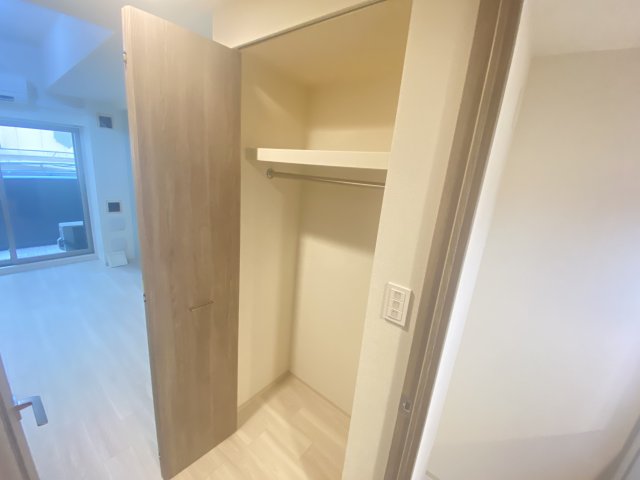 収納　たっぷりとした収納スペースです