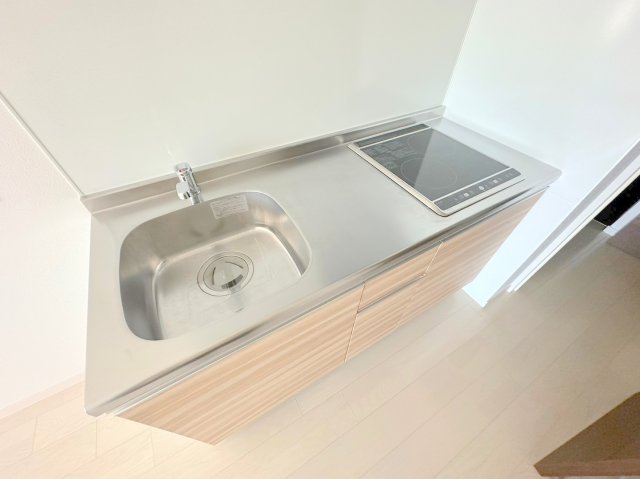 キッチン　ＩＨコンロなのでお掃除らくらく
