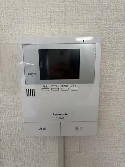 その他設備　モニタ付きインターホン