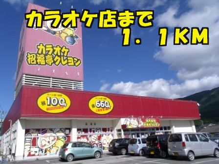 その他　カラオケ店（その他）まで1100m