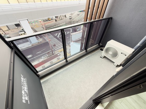 バルコニー　※別部屋の写真です