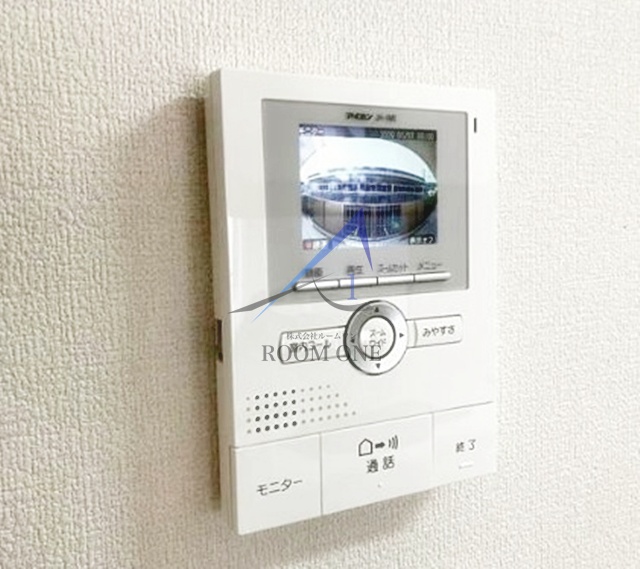 セキュリティ　モニター付きインターホンです。