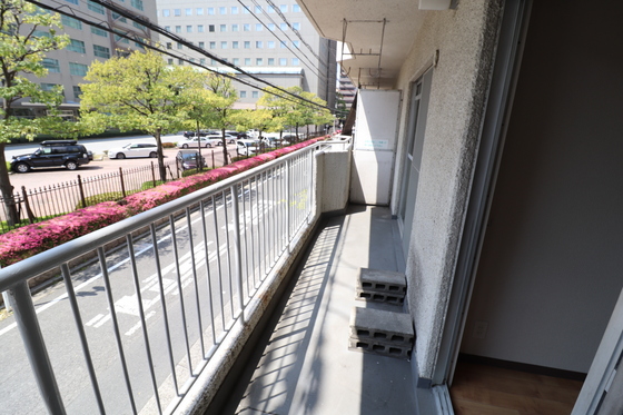 バルコニー　※別部屋の写真です