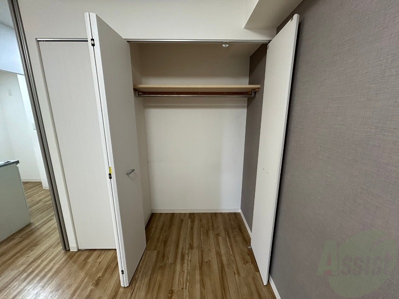 収納　収納もバッチリあるのでお部屋が片付きますよ！