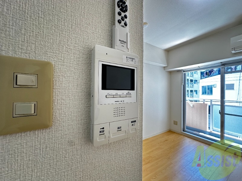 セキュリティ　オートロック付で安心ですね。