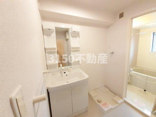 洗面設備　洗面所です